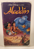 Walt Disney Classic Aladdin Movie VHS Video Cassette Tape with Case
