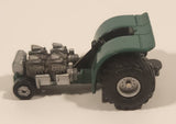 1990 Galoob Micro Machines Tractor Pull Green Die Cast Toy Car Vehicle