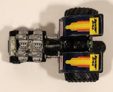1990 Galoob Micro Machines Tractor Pull Black Die Cast Toy Car Vehicle