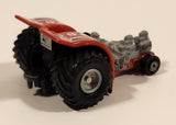 1990 Galoob Micro Machines Tractor Pull Red Die Cast Toy Car Vehicle