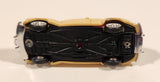 CMW Mini Metals HO Scale 1948 Ford Convertible Tan Die Cast Toy Car Vehicle with Opening Hood