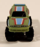 1987 Road Champs BMW M3 Green Micro Mini Die Cast Toy Car Vehicle
