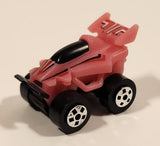 1987 Road Champs Buggy Racer Race Car Pink Micro Mini Die Cast Toy Car Vehicle