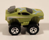 1987 Road Champs 4x4 Truck Purple Micro Mini Die Cast Toy Car Vehicle