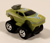 1987 Road Champs 4x4 Truck Purple Micro Mini Die Cast Toy Car Vehicle