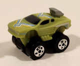 1987 Road Champs Ferrari Testarossa Green Micro Mini Die Cast Toy Car Vehicle