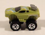 1987 Road Champs 4x4 Truck Purple Micro Mini Die Cast Toy Car Vehicle