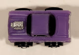 1987 Road Champs '57 Chevy Purple Micro Mini Die Cast Toy Car Vehicle