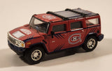 2004 2005 Season Fleer NHL Montreal Canadiens Hummer H2 Red Die Cast Toy Car Vehicle