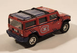 2004 2005 Season Fleer NHL Montreal Canadiens Hummer H2 Red Die Cast Toy Car Vehicle