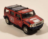 2004 2005 Season Fleer NHL Montreal Canadiens Hummer H2 Red Die Cast Toy Car Vehicle