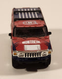 2004 2005 Season Fleer NHL Montreal Canadiens Hummer H2 Red Die Cast Toy Car Vehicle