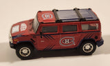2004 2005 Season Fleer NHL Montreal Canadiens Hummer H2 Red Die Cast Toy Car Vehicle