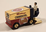 2000 White Rose Collectibles NHL Montreal Canadiens Zamboni Gold Red Blue 1:50 Scale Die Cast Toy Car Vehicle
