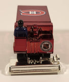 2001 White Rose Collectibles NHL Montreal Canadiens Zamboni Red Chrome 1:50 Scale Die Cast Toy Car Vehicle