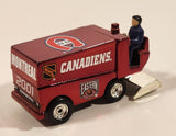 2001 White Rose Collectibles NHL Montreal Canadiens Zamboni Red Chrome 1:50 Scale Die Cast Toy Car Vehicle