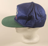 Alaska Skagway Dark Blue and Green Snapback Trucker Cap Hat