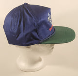 Alaska Skagway Dark Blue and Green Snapback Trucker Cap Hat