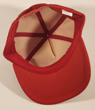 Earl's Industries Ltd. Red Snapback Trucker Cap Hat