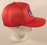 Earl's Industries Ltd. Red Snapback Trucker Cap Hat