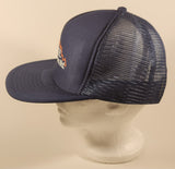 Delco Fireplaces ltd. Dark Blue Mesh Snapback Trucker Cap Hat