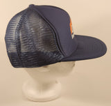 Delco Fireplaces ltd. Dark Blue Mesh Snapback Trucker Cap Hat