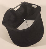 Vintage BC Belting Ltd Black Corduroy Snapback Trucker Cap Hat