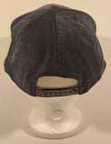 Vintage BC Belting Ltd Black Corduroy Snapback Trucker Cap Hat