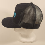 Ashcroft Beer Belly Hockey Easter Tourney 1990 Hockey Tournament Black Corduroy Snapback Mesh Trucker Cap Hat