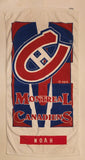 NHL Montreal Canadiens Monogrammed Noah Red White Blue 21" x 40" Towel