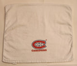 NHL Montreal Canadiens Embroidered White 24" x 40" Towel
