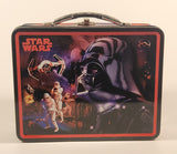 2008 Star Wars Darth Vader and Stormtroopers Embossed Tin Metal Lunch Box