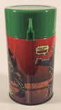 2022 Viacom Nickelodeon Eastman And Laird's Teenage Mutant Ninja Turtles Embossed Tin Metal Lunch Box and Thermos Set