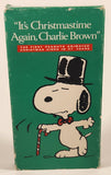 1958, 1965 Peanuts "It's Christmastime Again, Charlie Brown" Movie VHS Video Cassette Tape with Case