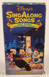 1988 Disney's Sing Along Songs Very Merry Christmas Songs Volume Eight Movie VHS Video Cassette Tape with Case