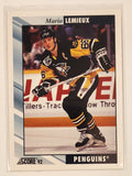 1992-93 Score NHL #390 Pittsburgh Penguins Mario Lemieux Trading Card