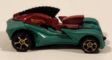 2012 Hot Wheels Troy Soldier Green Die Cast Toy Car Vehicle