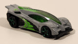 2011 Hot Wheels Wall Tracks Display Rack Side Draft Grey Die Cast Toy Car Vehicle