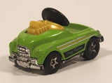 2017 Hot WHeels HW Ride-Ons Pedal Driver Lime Green Die Cast Toy Car Vehicle