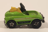 2017 Hot WHeels HW Ride-Ons Pedal Driver Lime Green Die Cast Toy Car Vehicle