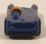 2015 Hot Wheels Monoposto Blue Die Cast Toy Car Vehicle