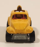 1989 Hot Wheels Auto Magic Baja Bug Volkswagen VW Beetle Metalflake Gold Die Cast Toy Car Vehicle
