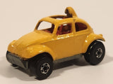1989 Hot Wheels Auto Magic Baja Bug Volkswagen VW Beetle Metalflake Gold Die Cast Toy Car Vehicle
