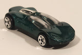 1999 Hot Wheels McDonald's Double Cross Metalflake Dark Green Die Cast Toy Car Vehicle