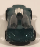 1999 Hot Wheels McDonald's Double Cross Metalflake Dark Green Die Cast Toy Car Vehicle