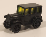 Kinder Surprise Fiat 501 Black Miniature Plastic Toy Car Vehicle