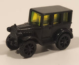 Kinder Surprise Fiat 501 Black Miniature Plastic Toy Car Vehicle