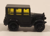 Kinder Surprise Fiat 501 Black Miniature Plastic Toy Car Vehicle