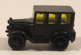 Kinder Surprise Fiat 501 Black Miniature Plastic Toy Car Vehicle