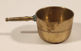Vintage Dollhouse Miniature Soup Pot 1 1/2" Brass Metal Ornament